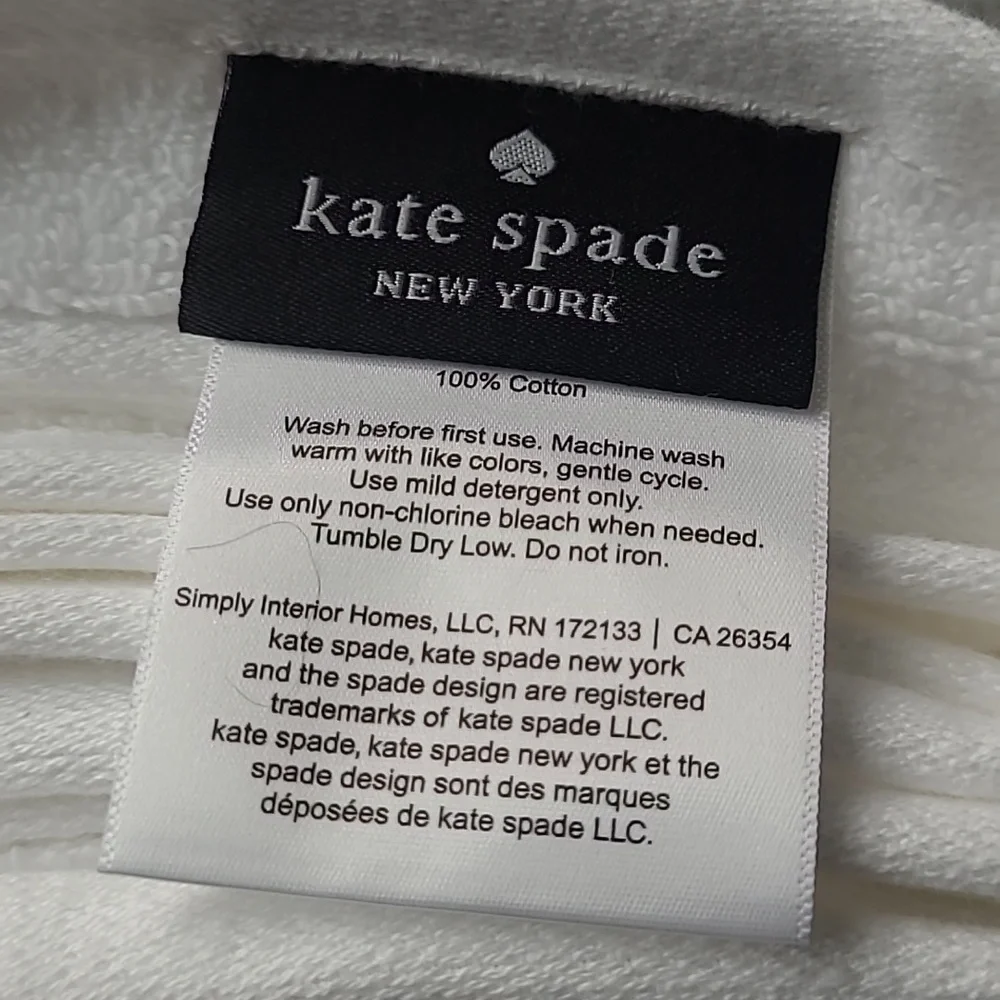 Kate Spade Washcloths